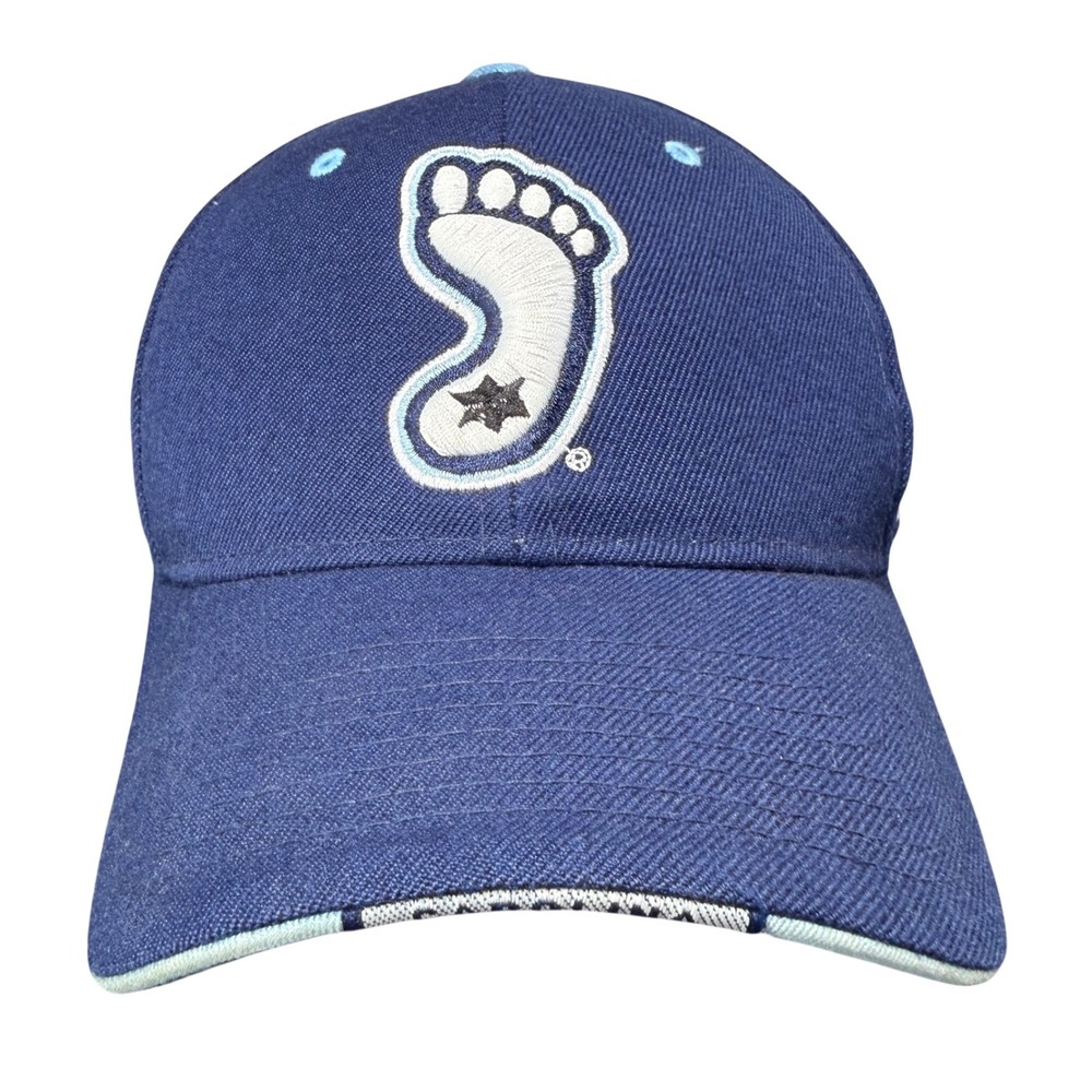 Zephyr UNC Tar Heels Hat Mens OSFM Navy Blue Wool Blend Strapback‎ Cap